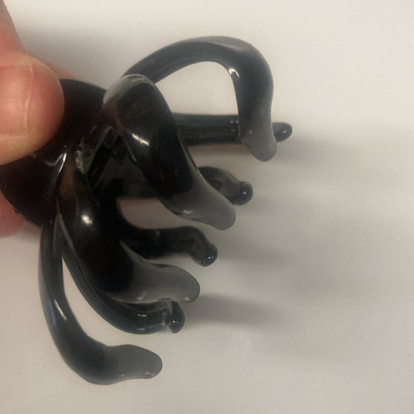 Black and Brown Hair Claw Clips Set - Picture 3 of 6